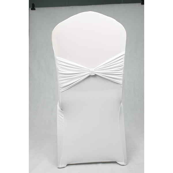 White factory spandex chair covers for sale 