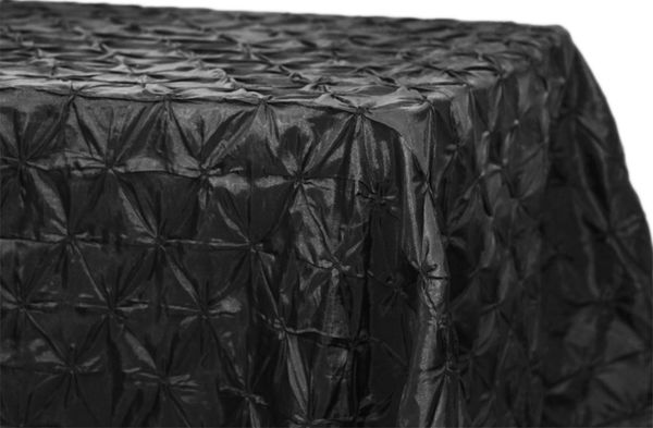 90x156" Rectangular Pinchwheel Taffeta Tablecloth Supplier