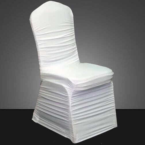 Wholesale ruffle banquet chair cover wedding