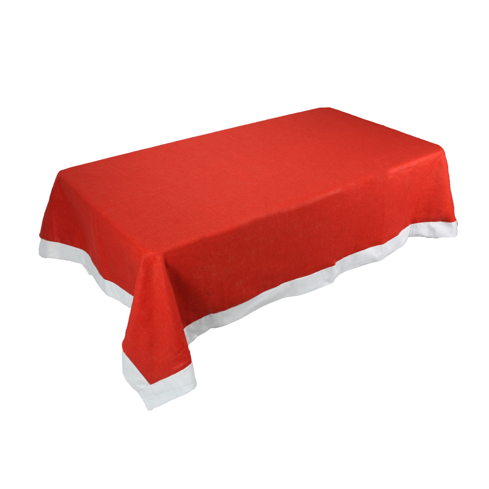 factory rectangle red christmas table cloth tablecloths for party home